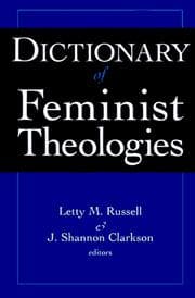 Tapa de Dictionary of feminist theologies