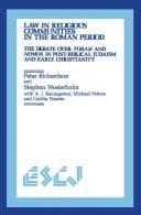 Tapa de Law in religious communities in the Roman period