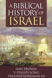 Tapa de A Biblical History of Israel