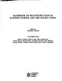 Tapa de Handbook of reconstruction in Eastern Europe and the Soviet Union