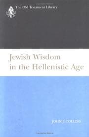 Tapa de Jewish wisdom in the Hellenistic age