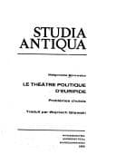 Tapa de Le théâtre politique dʼEuripide