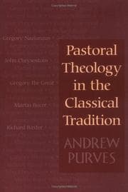 Tapa de Pastoral Theology in the Classical Tradition