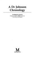 Tapa de A Dr. Johnson chronology