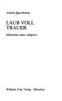 Tapa de Laub voll Trauer