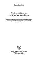 Tapa de Medienkultur im nationalen Vergleich