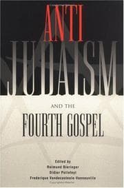 Tapa de Anti-Judaism and the Fourth Gospel