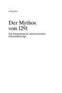 Tapa de Der Mythos von 1291