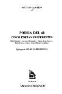 Tapa de Poesía del 60
