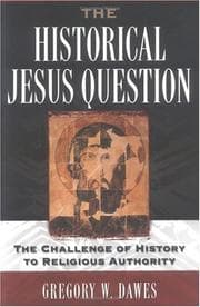 Tapa de The Historical Jesus Question