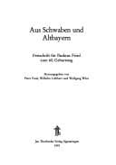 Tapa de Aus Schwaben und Altbayern