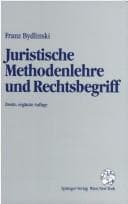 Tapa de Juristische Methodenlehre und Rechtsbegriff