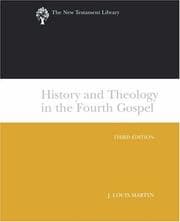 Tapa de History and theology in the Fourth Gospel