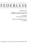 Tapa de Erzählen auf Leben und Tod