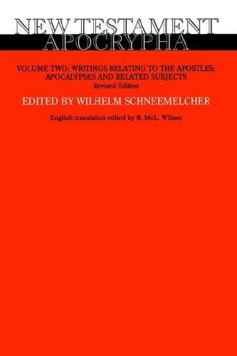 Tapa de New Testament Apocrypha, Vol. 2