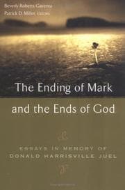 Tapa de The ending of Mark and the ends of God