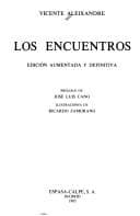 Tapa de Los encuentros