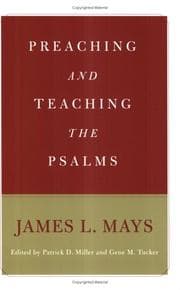 Tapa de Preaching and teaching the Psalms