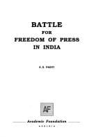 Tapa de Battle for freedom of press in India