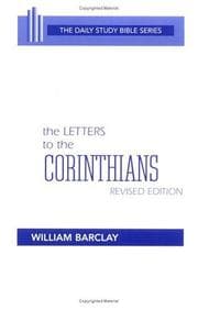 Tapa de The Letters to the Corinthians