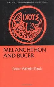 Tapa de Melanchthon and Bucer