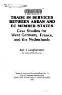 Tapa de Trade in services between ASEAN and EC member states