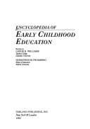 Tapa de Encyclopedia of early childhood education