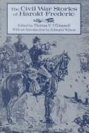 Tapa de The Civil War stories of Harold Frederic