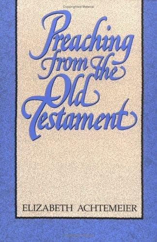 Tapa de Preaching from the Old Testament