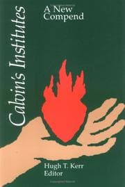 Tapa de Calvin's Institutes