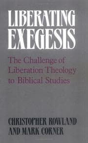 Tapa de Liberating exegesis