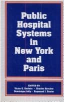 Tapa de Public hospital systems in New York and Paris