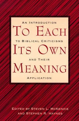 Tapa de To Each Its Own Meaning