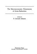 Tapa de The Macroeconomic dimensions of arms reduction