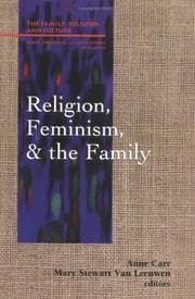 Tapa de Religion, Feminism, and the Family (Studies in Family, Religion, and Culture)