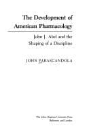 Tapa de The development of American pharmacology