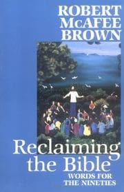 Tapa de Reclaiming the Bible