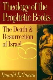 Tapa de Theology of the prophetic books