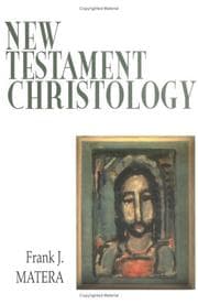 Tapa de New Testament christology