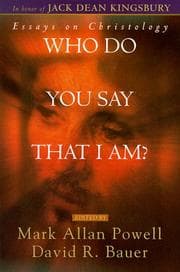 Tapa de Who do you say that I am?