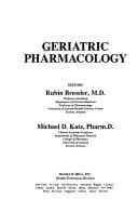 Tapa de Geriatric pharmacology