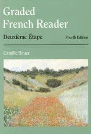 Tapa de Graded French reader
