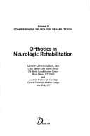 Tapa de Orthotics in neurologic rehabilitation