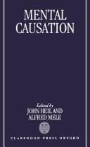 Tapa de Mental causation