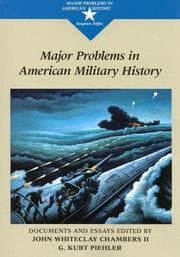 Tapa de Major problems in American military history