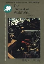 Tapa de The Outbreak of World War I