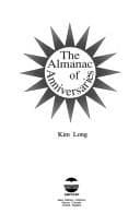 Tapa de The almanac of anniversaries