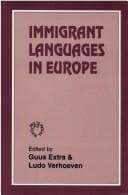 Tapa de Immigrant languages in Europe