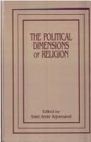 Tapa de The Political dimensions of religion