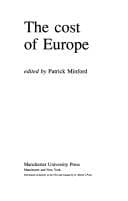 Tapa de The Cost of Europe